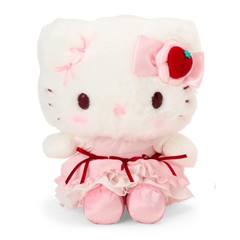 ★サンリオ　いちごホイップケーキ　ぬいぐるみ&アクセサリーセット　キティ Amazon.co.jp: サンリオ(SANRIO) ぬいぐるみ&アクセサリーケースセット