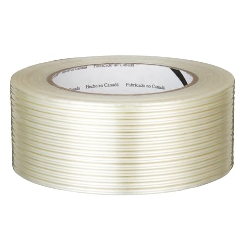 Image of 3M 8934 Tartan Filament Tape, Clear, 4 mil, 48 mm x 55 m, Pack of 24