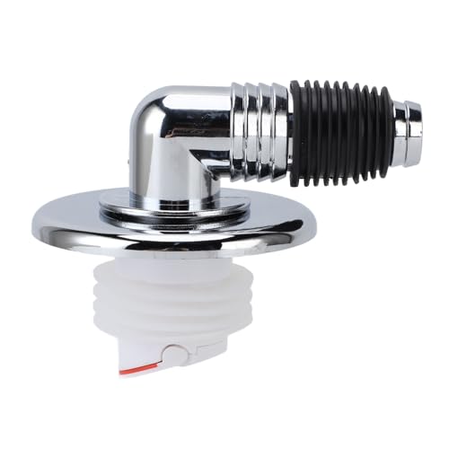 Abfluss Abfluss Abdeckung für Waschmaschinen, 3,4 Zoll Dusch Abfluss Abfluss Abdeckung mit Rohr Verbinder, Quadratischer Einweg Abfluss Ventil mit Schnellem Drainage Dusch Stecker