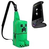 ROG Xbox Ally X/ROG Xbox Ally/Switch 2/Switch OLED/Steam Deck 対応 トラベルチェストキャリングゲーミングポーチ、大容量スタイリッシュクロスボディバッグ、厚手裏地エッジフルプロテクトゲーム機アクセサリー用トラベルケース、ショルダー斜め掛けバッグ (Style 1)