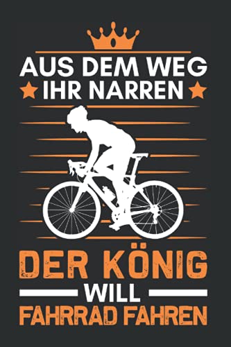 Price comparison product image Fahrrad Notizbuch: Fahrrad König Radfahrer Fahrradtour Radsportler / 6x9 Zoll / 120 gepunktete Seiten Seiten