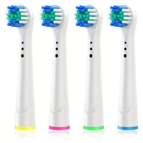 4/12/16Pcs Replacement Toothbrush Heads CCompatible for Oral-B CProfessional Electric Toothbrush Heads Brush Heads(Standard 4pcs