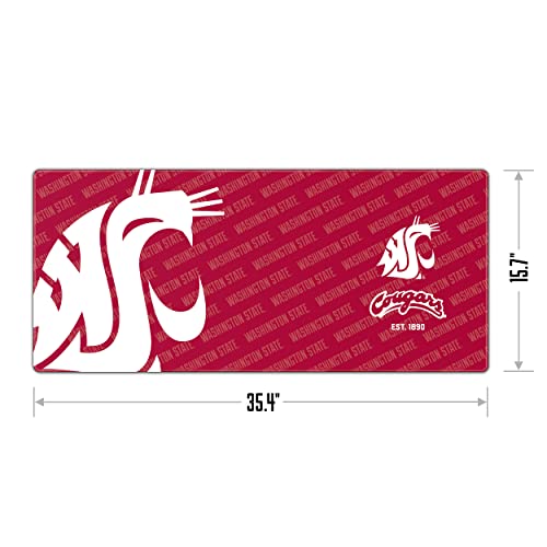 Image of YouTheFan NCAA Washington State Cougars Logo Series Desk Pad