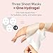 COSYUREE Collagen Deep Absorbing Hydrogel Mask, Korean Collagen Hydrogel Mask, Overnight Face Mask, Hydrating, Glass skin, Rejuvenation, Korean Skincare, 34g x 5ea