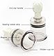 Vielretude Nippel Sucker Pump Vakuum Nippelsauger Transparent Vagina Klitoris Kugeln Brustpumpe Sex Spielzeug Brust Klitoris Stimulation 2Stück(2.9cm)
