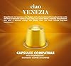 Caffè Borbone Kit Degustazione 100 Capsule ALLUMINIO: 40 Mia Napoli, 30 Ciao Venezia, 30 Magica Palermo, (10 confezioni da 10), Compatibili con le Macchine ad uso domestico Nespresso* #5