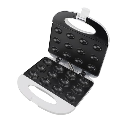 Máquina para Hacer Moldes para Galletas de Nuez, 750 W, 12 Piezas, Galletas Antiadherentes de Doble Cara, Pastelería Eléctrica, Máquina para Hornear Pan Automática con