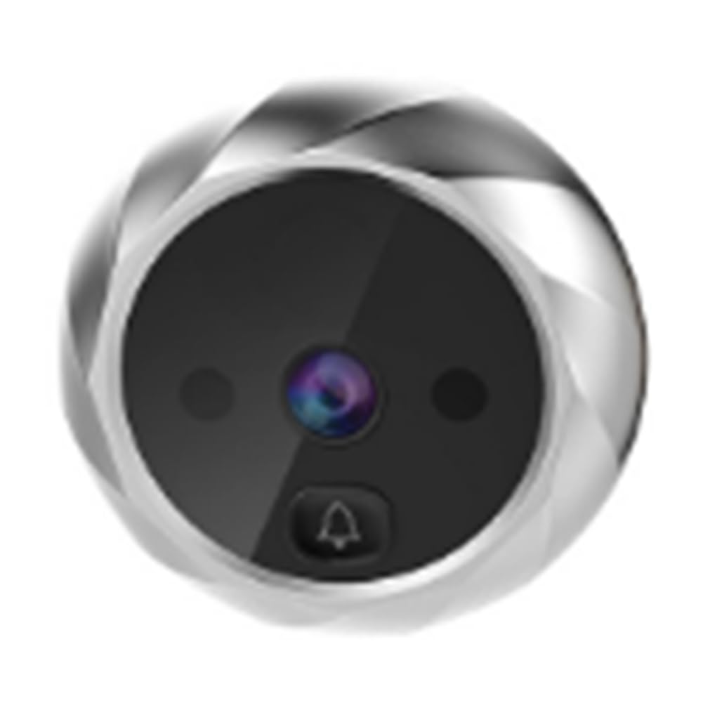 Mirilla Digital para Puerta, Timbre con Cámara y Visión de 2,8 Pulgadas, Monitoreo Digital de Puerta.