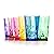 19 oz Unbreakable Premium Drinking Glasses - Set of 6 - Tritan Plastic Cups - BPA Free - 100% Made in Japan (Assorted Colors)