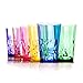 SCANDINOVIA - Vasos de agua/bebida premium irrompibles de 568 ml - Juego de 4 - Vasos de plástico Tritan - Perfectos para regalar - Sin BPA - Aptos para el lavavajillas - Apilables