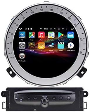 Android 10 home screen with navigation and media apps