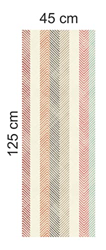 Image of CABANA HOMES Wall Stickers Botanical DIY Vertica Stripes Wallpaper for Home Decor (45 x 125 cm, 2 Rolls) (12 sq. ft) Decorative Self Adhesive Decal Living Room, Bedroom, Office, Multicolour