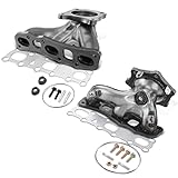 A-Premium 2PCS V6 3.5L Exhaust Manifold W/Gaskets, Bolts, Studs, Nuts Compatible with Nissan Altima 07-18, Murano 09-12/15-21, Pathfinder, Maxima, Quest & Infiniti QX60, Left and Right Side
