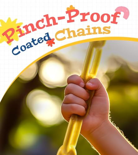 image for little dove High Back Full Bucket, Toddler Swing with Coated Chains & 