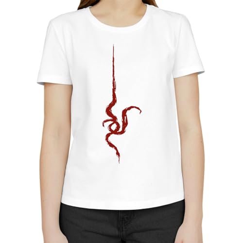 Moonai Komaeda Nagito Symbol Women's Classic T-Shirt Crew Neck Short Sleeves, white, M