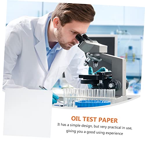Mobestech NH07RO2M305714IQW05 30 Sheets Laboratory Filter Paper Effluent Filter Lab Chromatography Paper Filter Paper Chemistry Paint Filter Paper Cover Laboratory Absorbing Paper Weighing Paper Big Sheet White thumb #3