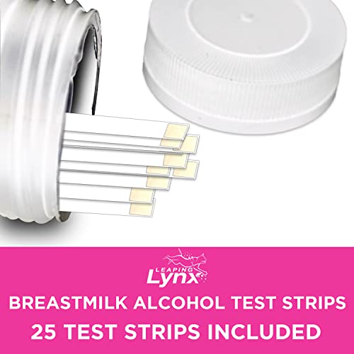 Premium Breastmilk Alcohol 25 Test - Easy At-Home Detection For Nursing, Breastfeeding, & Lactating Mothers, Quick, Sensitive, & Results In Minutes - Iso-Certified Facility #TOP1