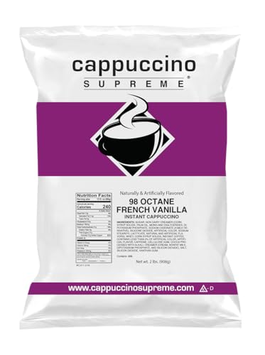 Cappuccino Supreme 2 lb bag 98 Octane Instant Cappuccino Mix