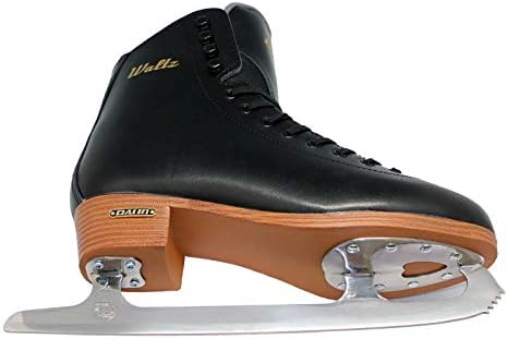 【入荷極小！新作】アイススケート スケート靴 アイス プロ 研磨済み フィギュアスケート 黒 革靴 調整可能