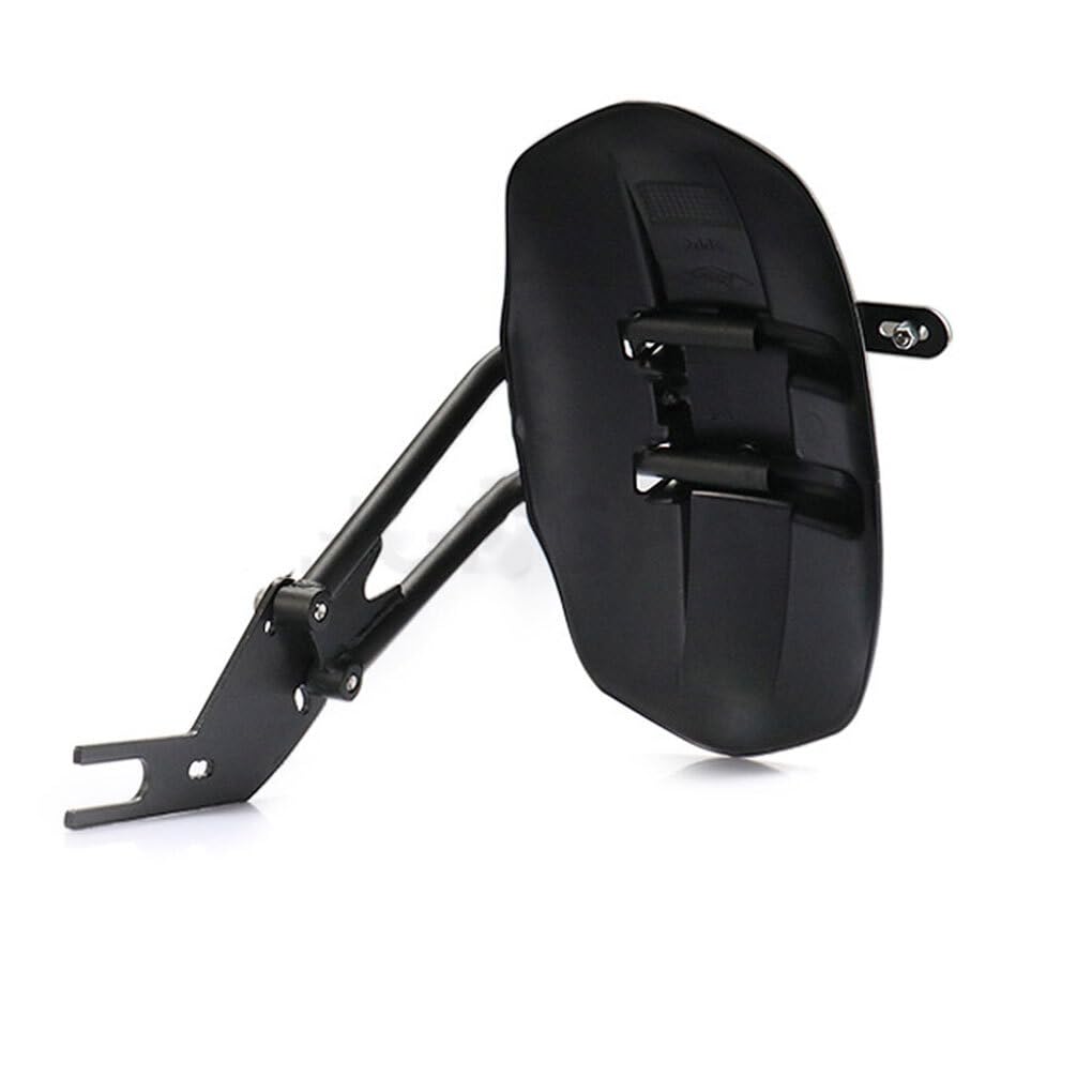 Garde-boue arrière de moto léger et sûr, avec support de plaque d'immatriculation, garde-boue d'extension en PVC facile à installer