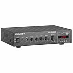 Dulcet-DC-PA60X-60W-High-Power-Mono-Public-Address-Amplifier-with-70100V-Constant-Supply-Output-specifically-for-PA-Wall-Speakers-Horn-Speakers-Outdoor-Ceiling-Speakers-with-Line-Transformer