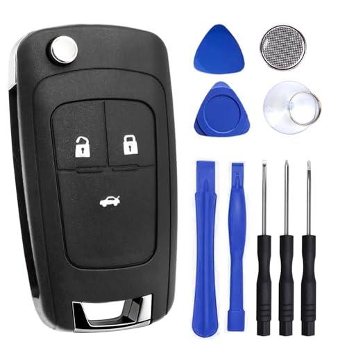 Lista de Cubiertos Cruzados los 5 mejores. 47 YL TRD 3 Botones Carcasa Control Clave Autos para Chevrolet Cruze Sonic