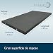 Beautissu Colchón Plegable Campix 120 x 195 x 7 cm - Cómodo...