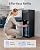 Euhomy 4-in-1 Water Dispenser with Ice Maker, Bottom-Loading Water Cooler Hot and Cold, Fits 3 & 5 Gallons, 33 lbs per Day Ice Production, Childproof Lock, for Home Office Kitchen, Black