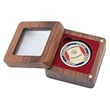 Artisanat de qualité:Fabriqué en bois de haute qualité, acrylique et velours rouge foncé, Cette boîte de rangement de pièces non seulement offre une durabilité, mais ajoute également une touche d'élégance classique à votre collection.