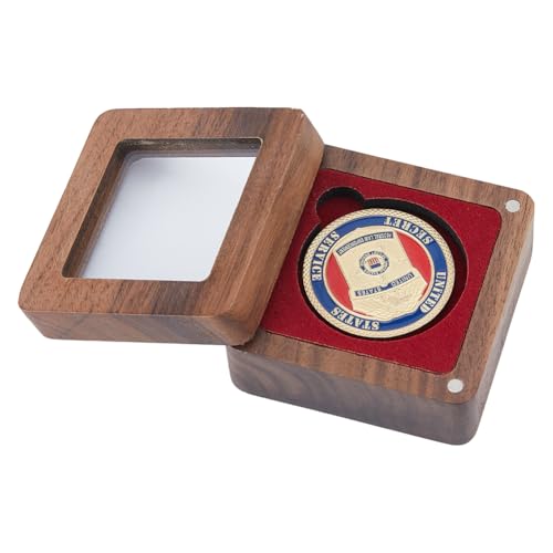 Superfindings Coin Display Case with Acrylic Window