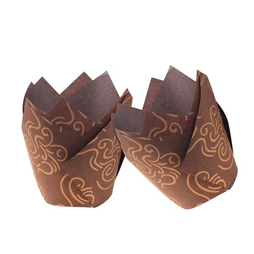 Set di 50 teglie da forno, multifunzionali, con selezione di nuvole, ideali per fodere di carta a prova di olio e torte decorative, tappetino da forno per macaron (bianco, taglia unica)