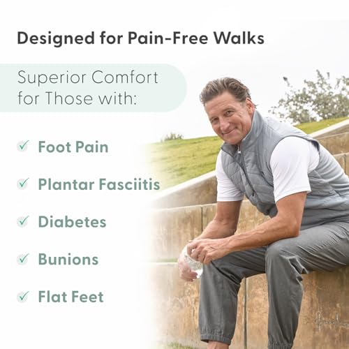 Orthofeet Men's Orthopedic Knit Lava No Tie Sneakers4