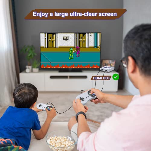 Retro Games Console With 820 Classic Games Plug And Play Video Games Device Support 2 Players & Hdmi Output - Electronic Gaming System Xmas Gift For Kids Adults #TOP4