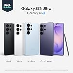 Samsung Galaxy S26 Ultra, Unlocked Android Smartphone, 256GB, Sky Blue - Image 2