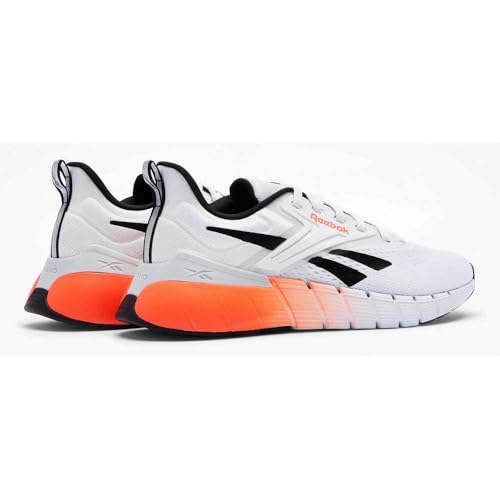 Reebok Men's Nano Gym Trainers, Moon Black Flash Orange, 9