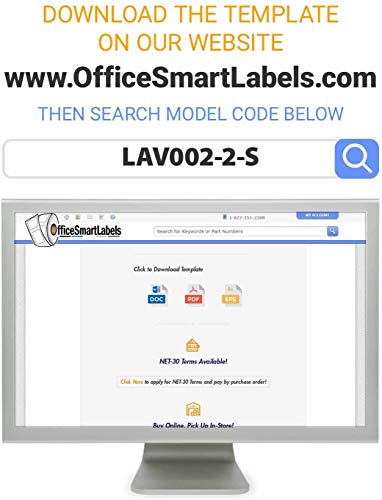 OfficeSmartLabels DISC CD DVD Labels with Spine Labels for Laser & Inkjet Printers, 2 per Sheet, White, Matte, 300 Labels, 150 Sheets - Thumbnail 3