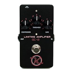 Pedal Type Compressor, Limiter Analogue/Digital Analogue Inputs 1 x 1/4" Outputs 1 x 1/4" Power Source 9V DC power supply required (sold separately)