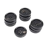 Menge: 10 Stück, 25mm x 10 ByaHoGa 10 Stück 25mm Knöpfe ECHT Horn Knöpfe für anzüge jacken mäntel uniform