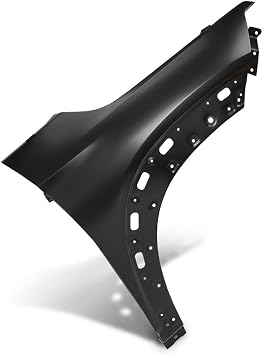 GRAND ORANGE Front Fender Primed Steel Right Passenger Side Compatible with Chevy Trailblazer 2021-2026 Black Steel Fender Panel