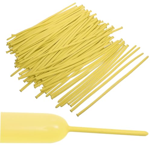 VILLFUL 100 Piezas Globos Largos para Modelado Látex Grueso para Cumpleaños y Bodas Decoración DIY Globos para Fiestas Festivos