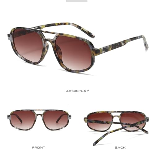 Lunettes de soleil œil de chat vintage pour femmes protection UV400 accessoire tendance noir - 6