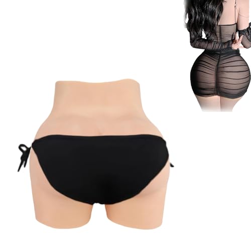 Pantalones de silicona realistas con culo grande para crossdressing y drag queen