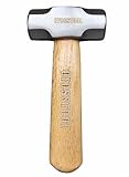 Sledge Hammer with Wood Handle and Alloy Steel Head, 20 OZ Mini Hammer for Woodworking & DIY