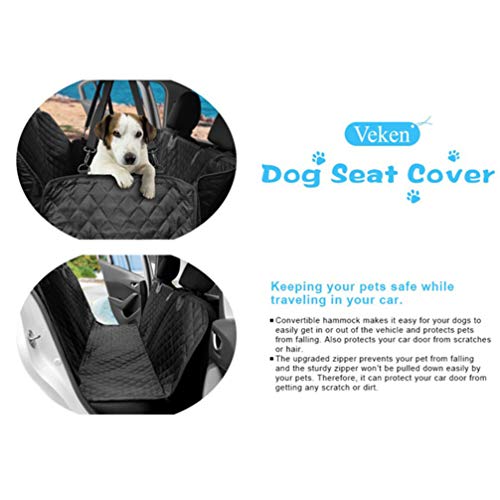 POPETPOP Assento de Carro Do Cão-Assento Traseiro Extender-Ponte Do Animal de Estimação Do Cão Rede