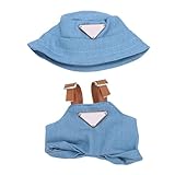 [ENSEMBLE DE TENUE DE POUPÉE EXQUIS] Améliorez le style de votre poupée avec cet ensemble de vêtements méticuleusement confectionné en tissu polyester de haute qualité, ajoutant du charme et de l'élégance à votre poupée de collection.