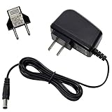 HQRP AC Adapter Compatible with Zoom SAD0006D AD0006D AD0006 Power Supply Cord Zoom H2 H-2 Handy Portable Stereo Recorder, 506 II Bass, G1N G1XN AD-0006, Zoom A2 Pedal + Euro Plug Adapter