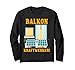 Solarenergie BALKON KRAFTWERKER Lustiges Ökostromhelden Langarmshirt