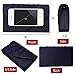 Imagen de BBjinronjy Bolsos de mano para mujer Bolso de mano de noche bolsos de fiesta Bolso de noche para mujer con cadena desmontable para boda Baile de gamuza