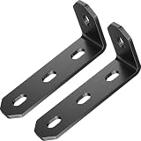 Kaedear(カエディア) バイク 厚さ2mm 2本入り 取付金具 金具 KDR-YX-L90-4M6 (M6×4穴/32×20×72×2.5mm)