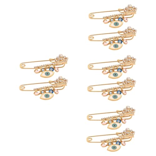 Broche mauvais œil FOMIYES anti-rayures pour vêtements